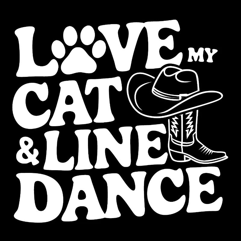 J’adore mon chat et la danse en ligne