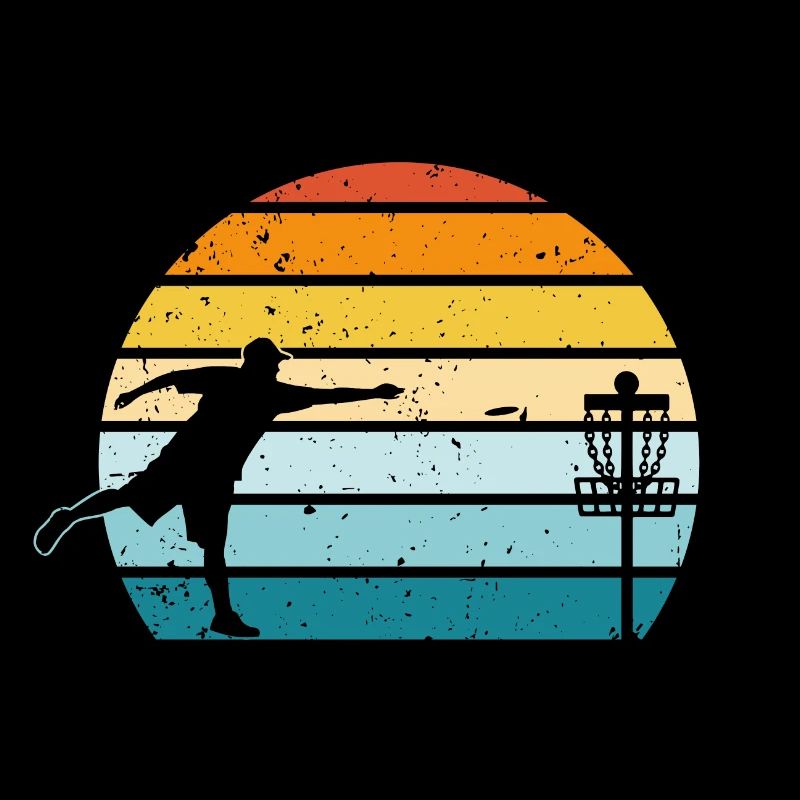 Disc Golf - Disc Golfing Player Ultimate Frisbee