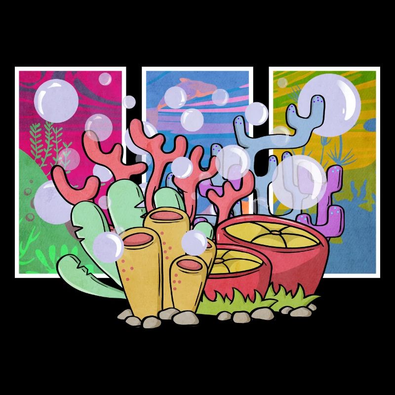 Coral Reefs Colorful Reefs Ocean Environment