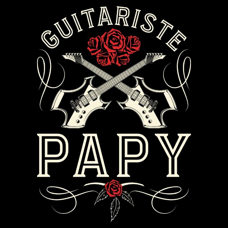Papi Joueur De Guitare - Papy Guitariste