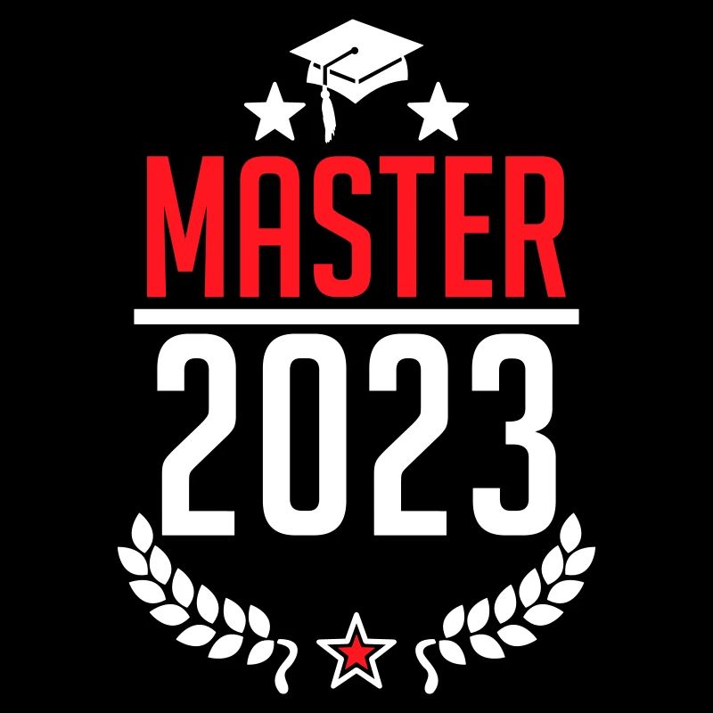 Abschluss 2023 - Master 2023 Studium Student Uni