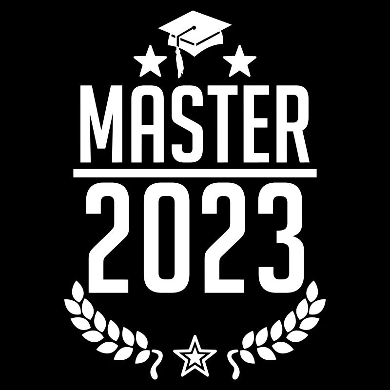 Abschluss 2023 - Master 2023 Studium Student Uni