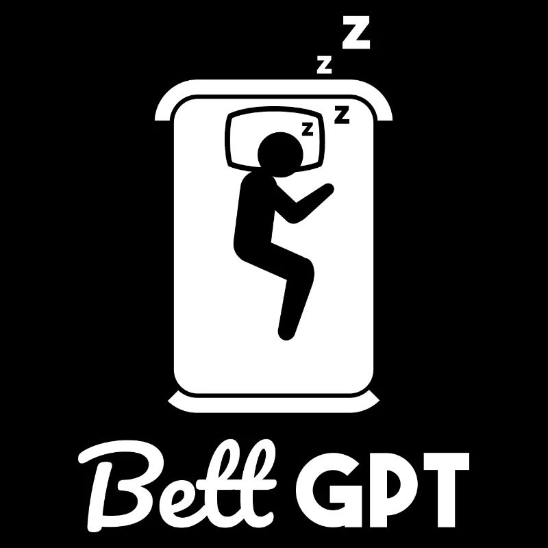 Bett Schlaf Pyjama GPT Geschenk