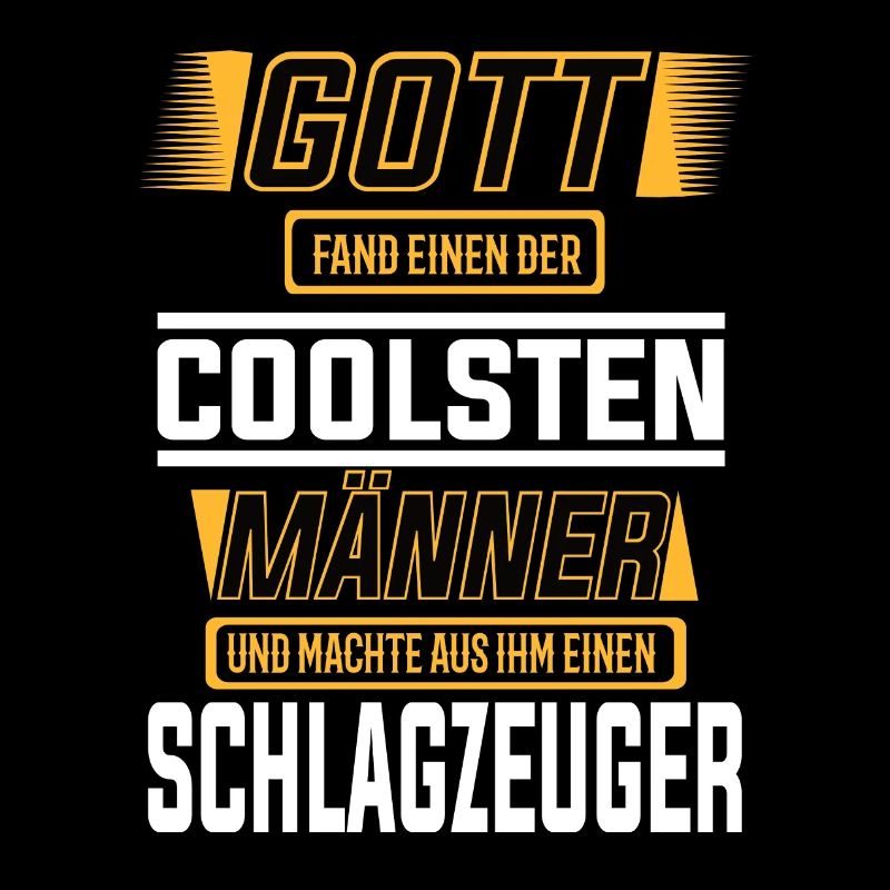 Schlagzeuger, einer der coolsten Männer der Welt