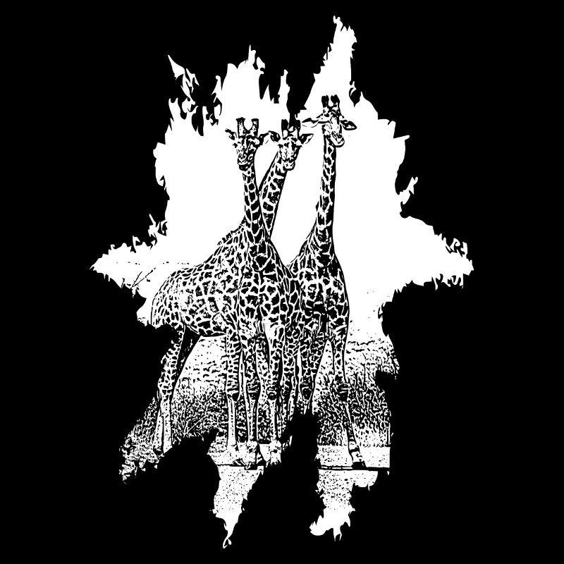 Giraffen der Savanne