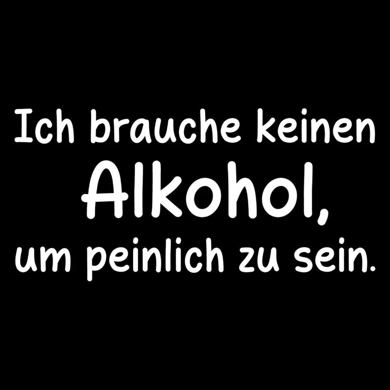 alkohol - peinlich