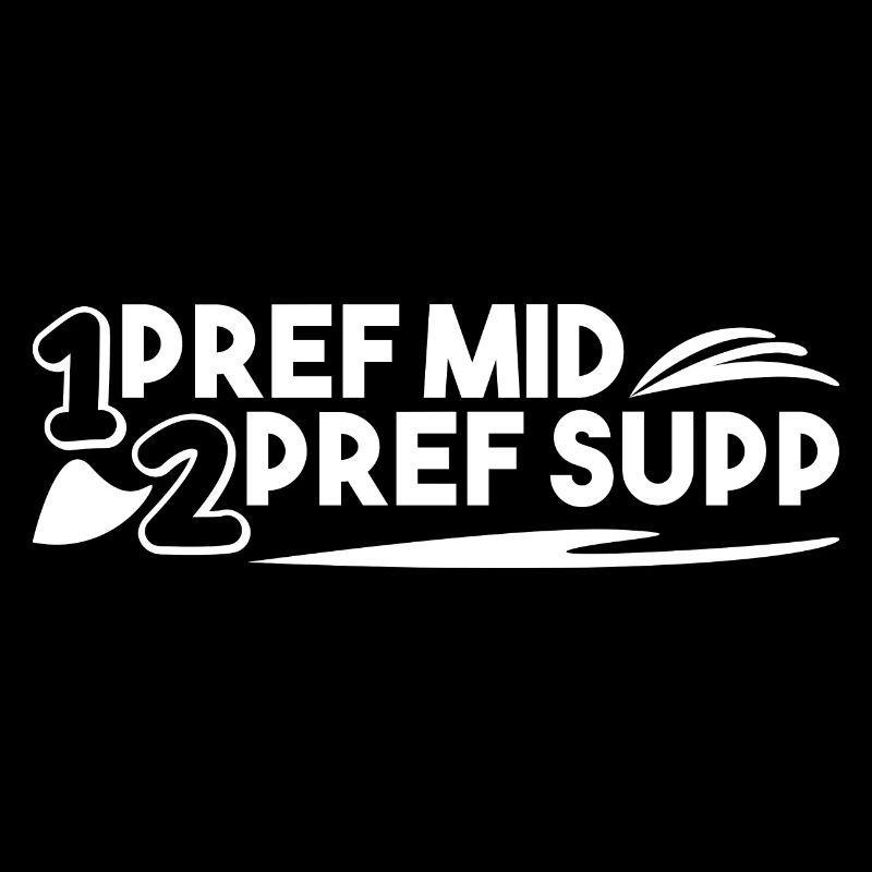 1. pref mid 2. pref supp
