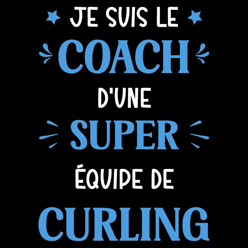 Coach super equipe de Curling