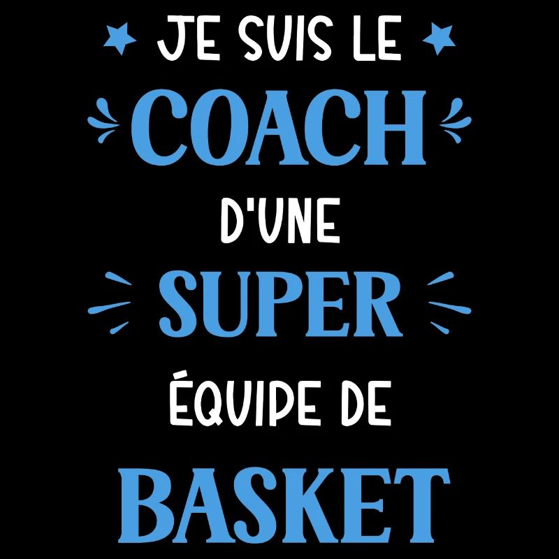 Coach super equipe de basket