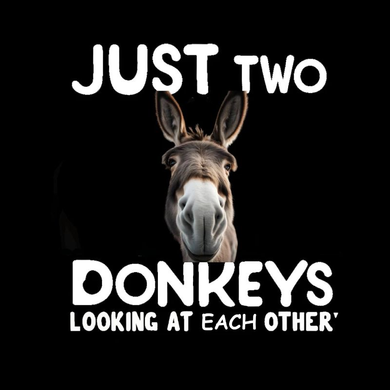 Esel Lustiger Spruch Geschenkidee