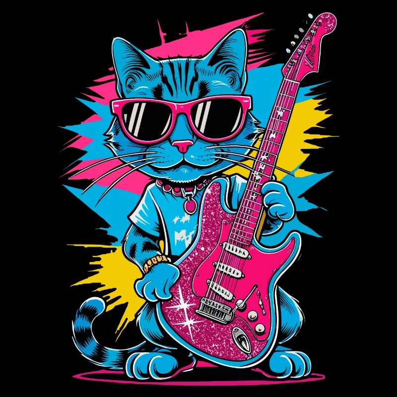 Glamrock Katze