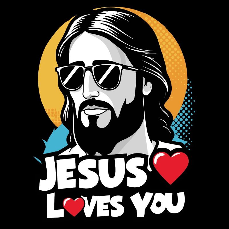 Jésus t’aime - Cooles Jesus Design