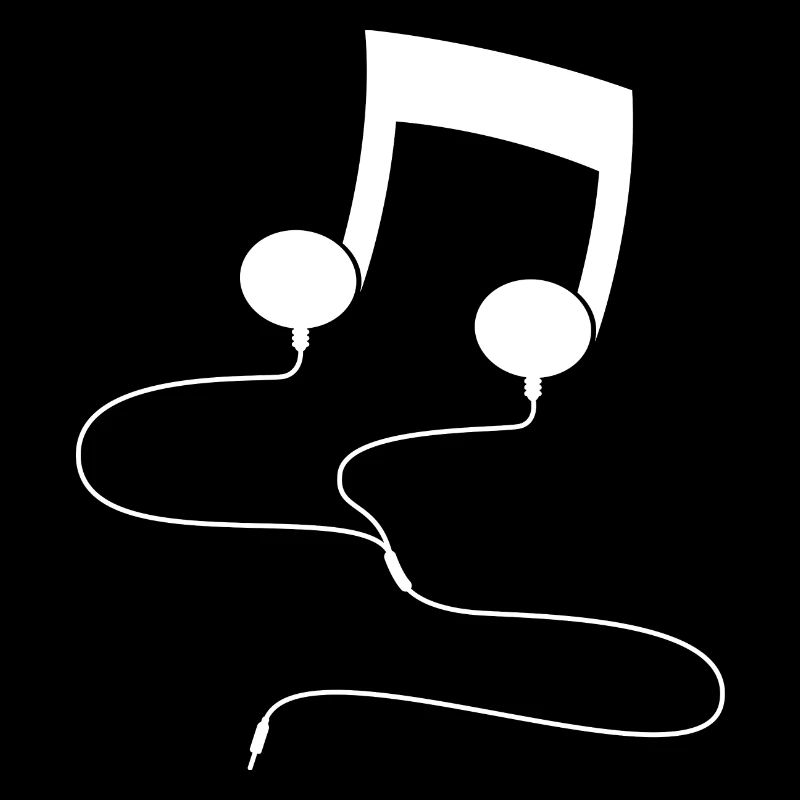 Musik Note Kopfhörer Geschenk Musiker musikalisch