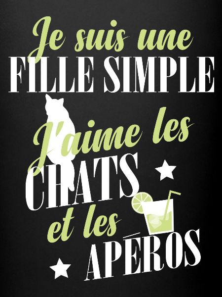 Chats - une fille simple