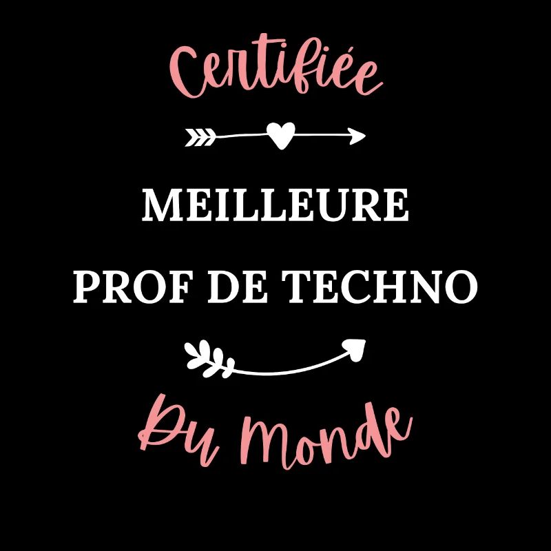 Certifié meilleur prof de techno du monde