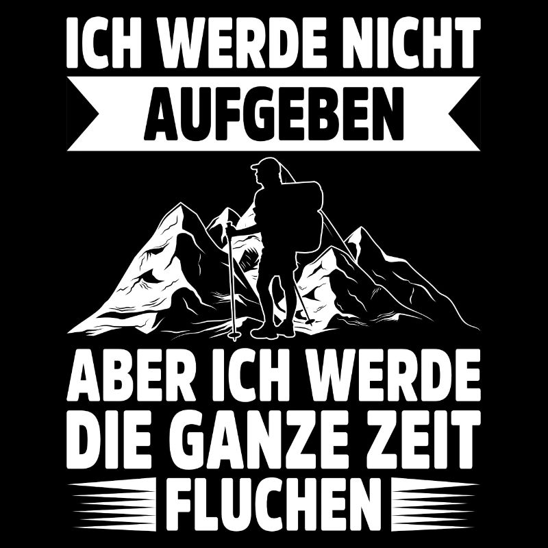 Wandern Geschenkidee Wanderer Berge Trekking