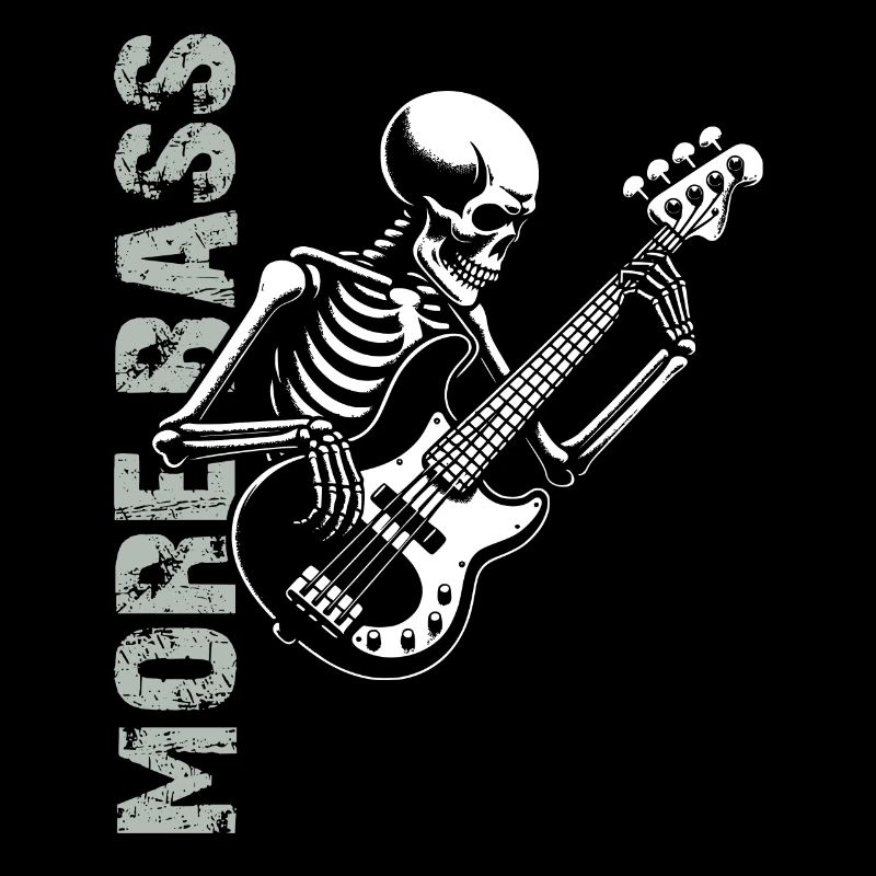 Plus Basse - Skeleton avec Basse