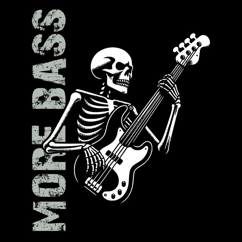 Plus Basse - Skeleton avec Basse