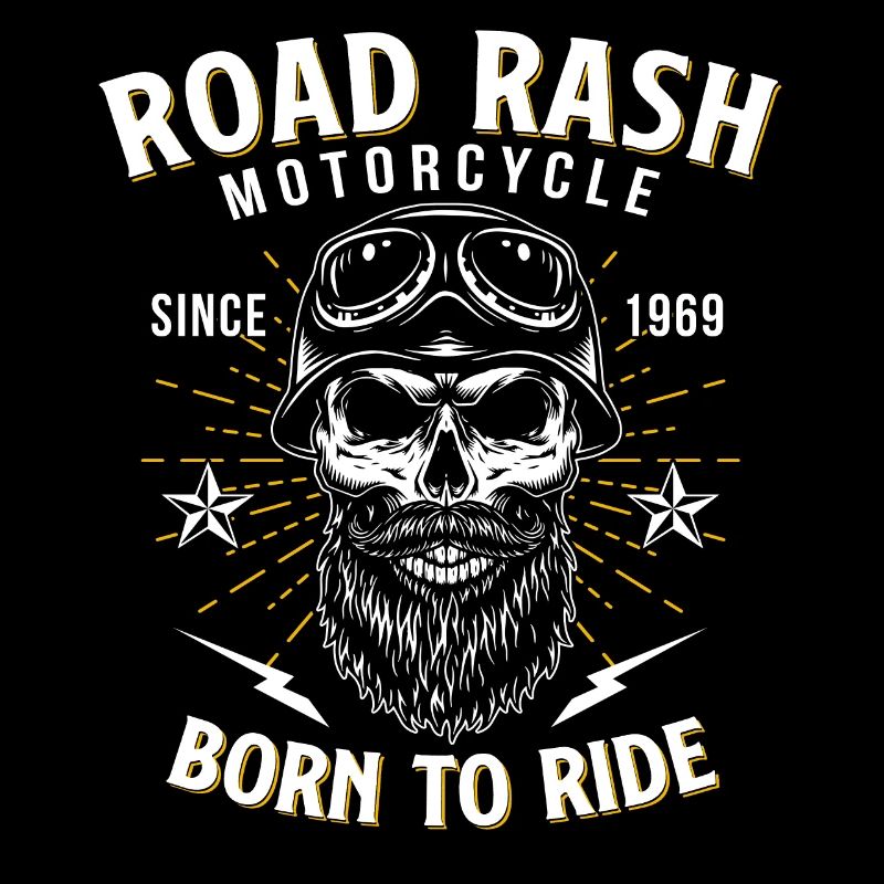 Motorradfahrer Chopper