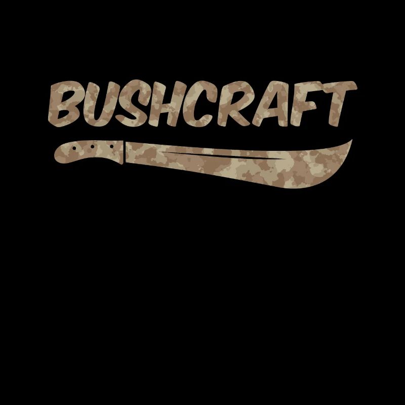 Bushcraft Machete Camouflage