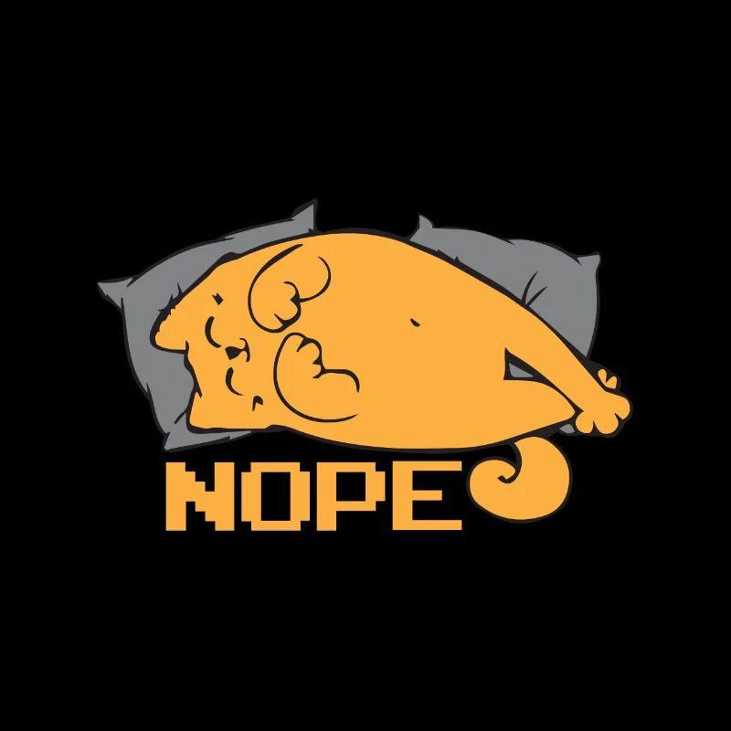 Cat says nope