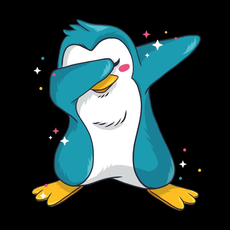 Dabbing Penguin