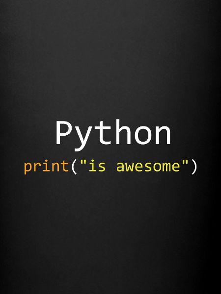 Python is awesome