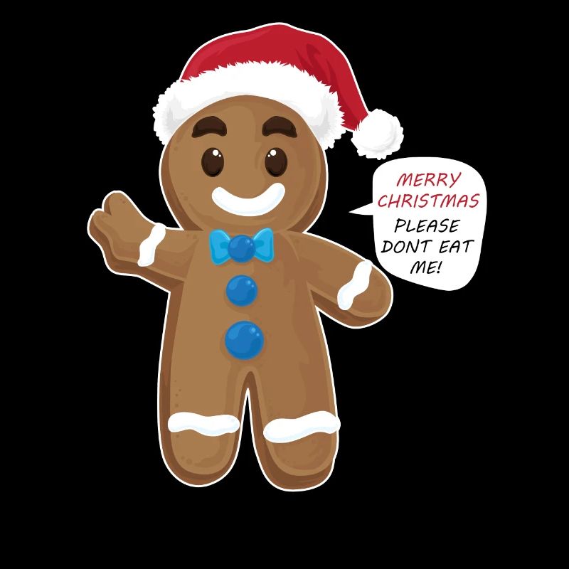 Lebkuchenmann Weihnachten Geschenk Santa Nikolaus