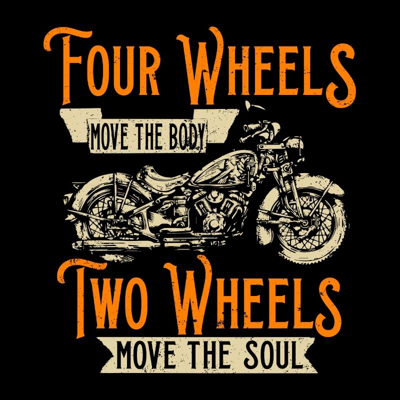 Motorcycle gift two-wheeled engines funny