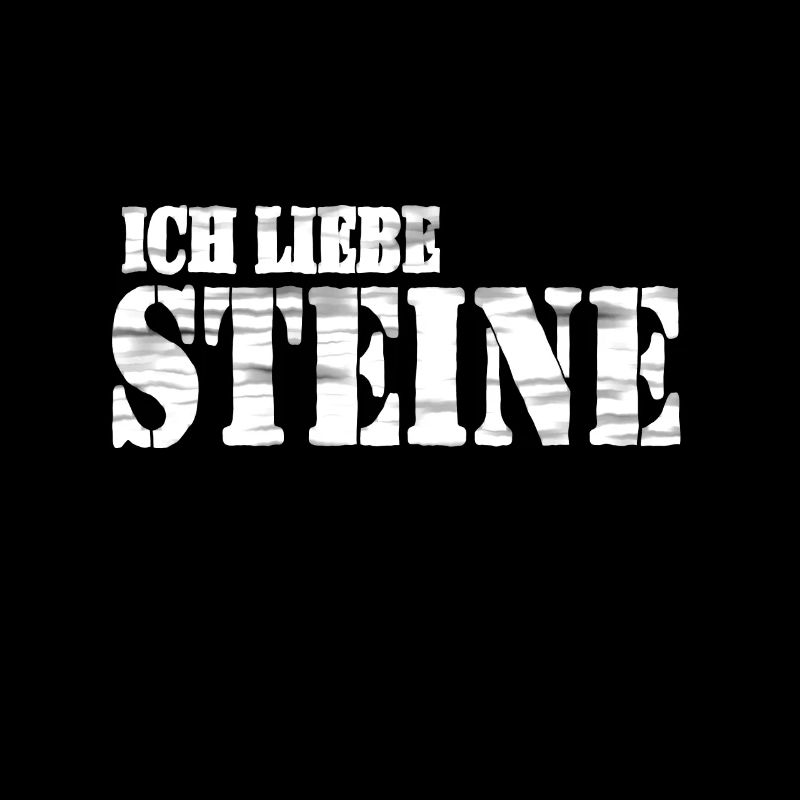 Ich liebe Steine