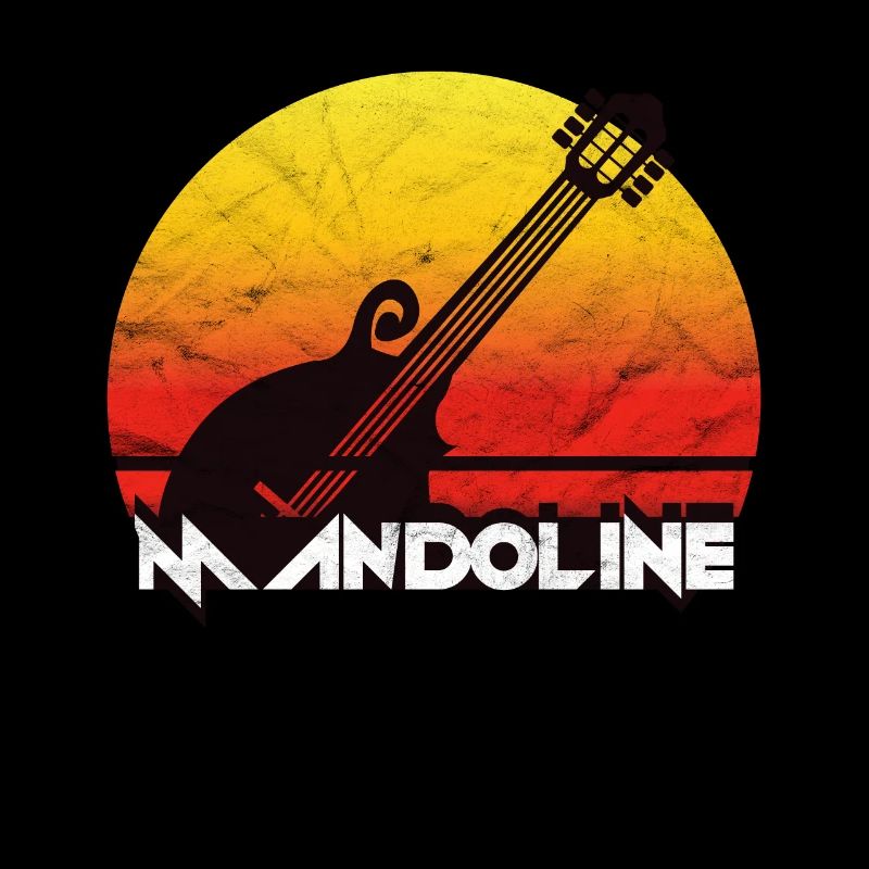 MANDOLINE GUITAR SUNSET GIFT