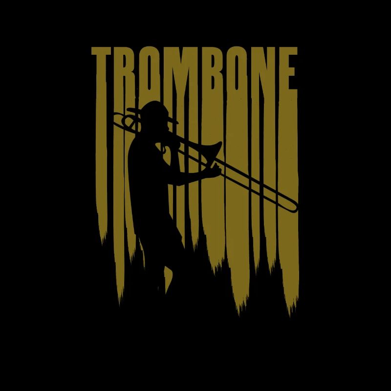 Trombone Trombone Big Band Gift Design