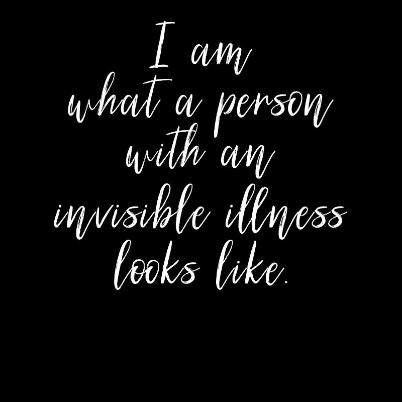 Unsichtbare Krankheit Chronisch Krank Geschenk