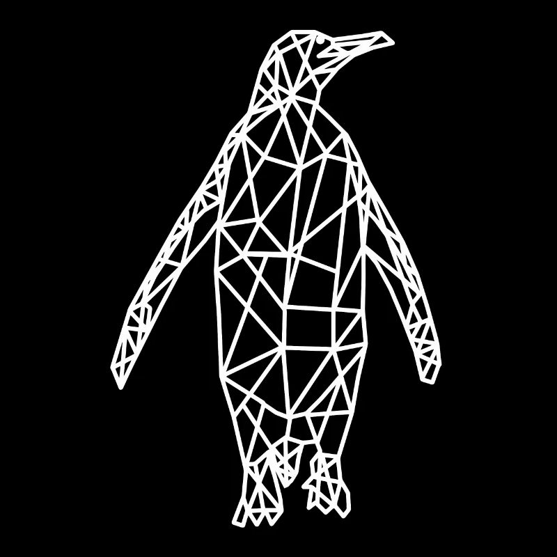 Penguin geometric geometry animal