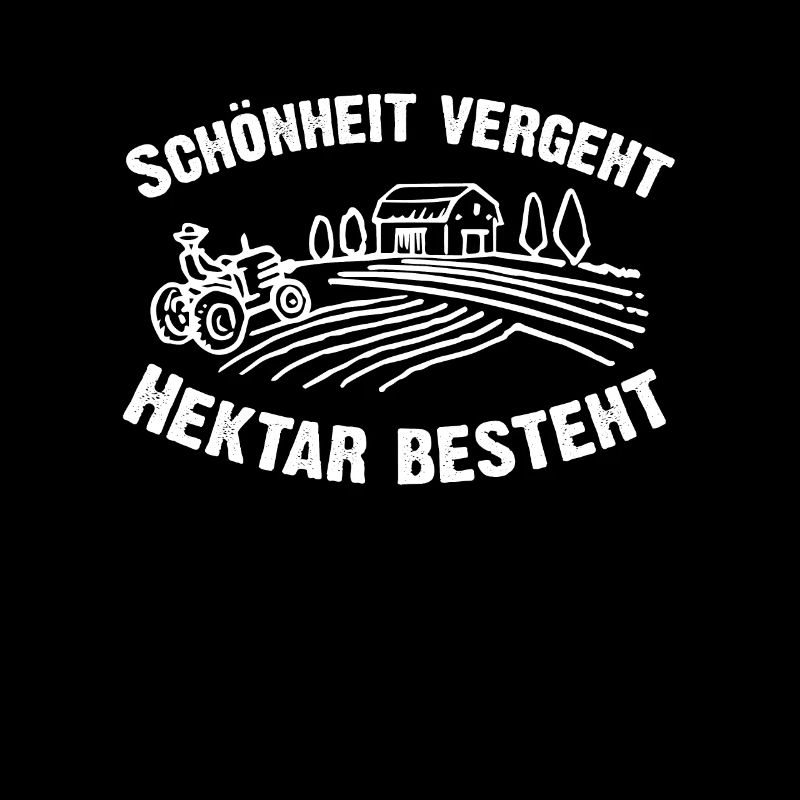 Hektar besteht - Landwirt, Bauer, Geschenk