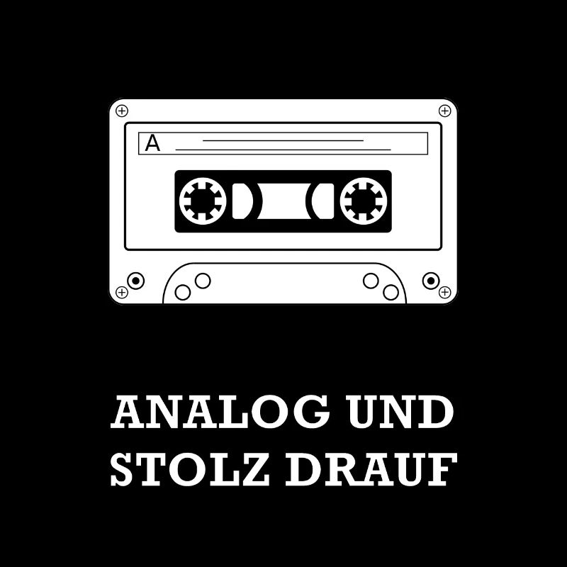 Analog und stolz drauf