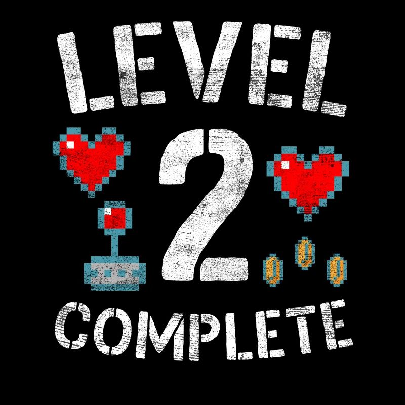 Level 2 Complete 2nd Wedding Anniversary Video Gam
