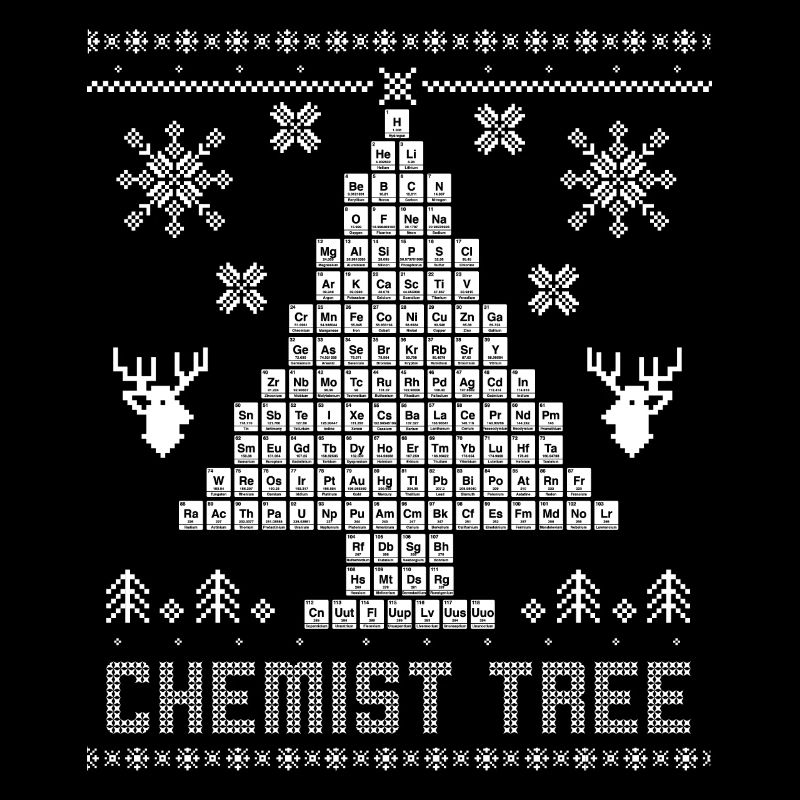 Science Christmas Chemist Tree product Ugly
