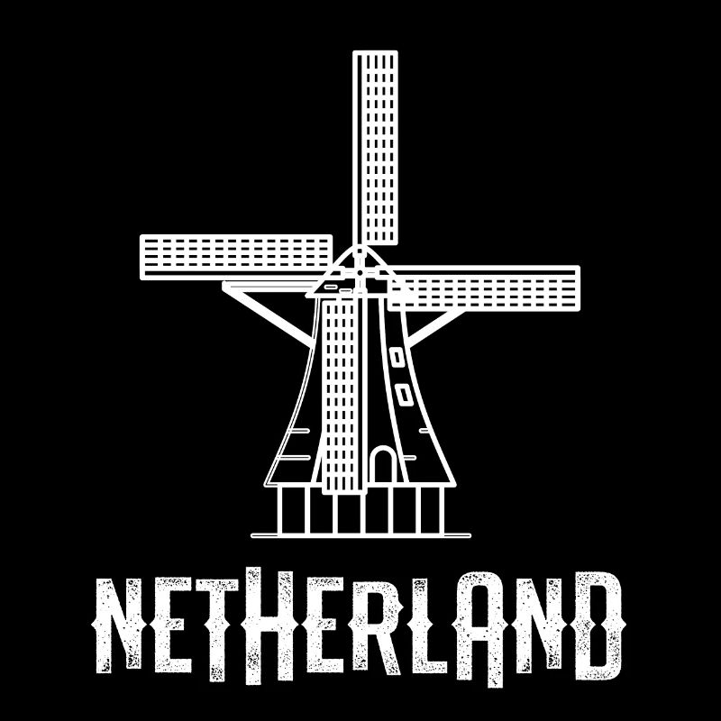 Hollande Pays-Bas Amsterdam moulin