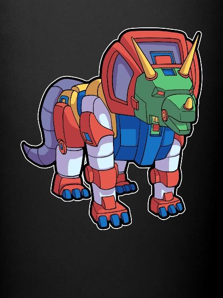 Triceratops robot dinosaur