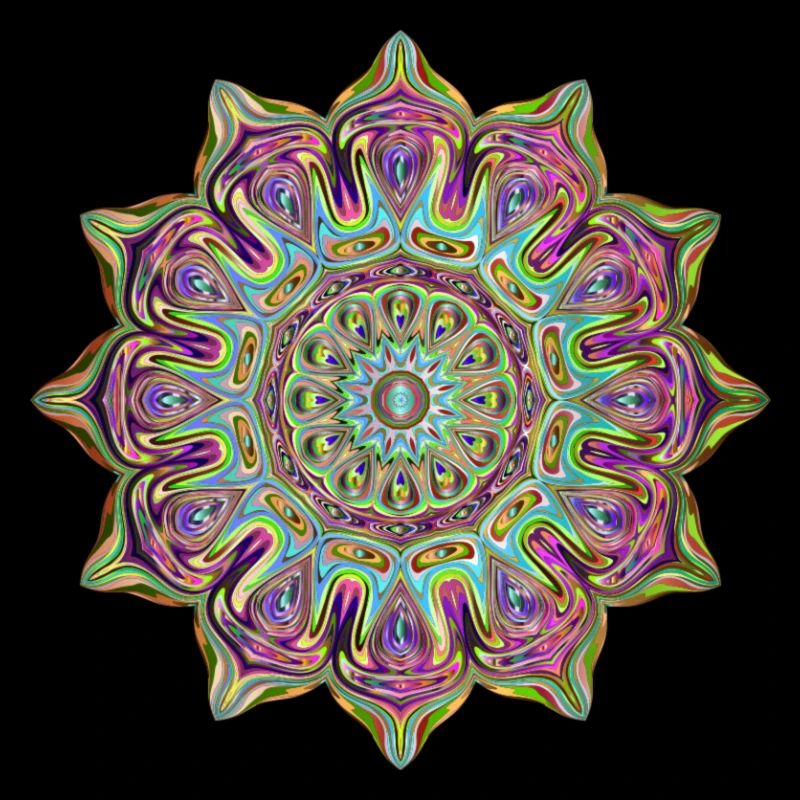 Mandala Psychédélique