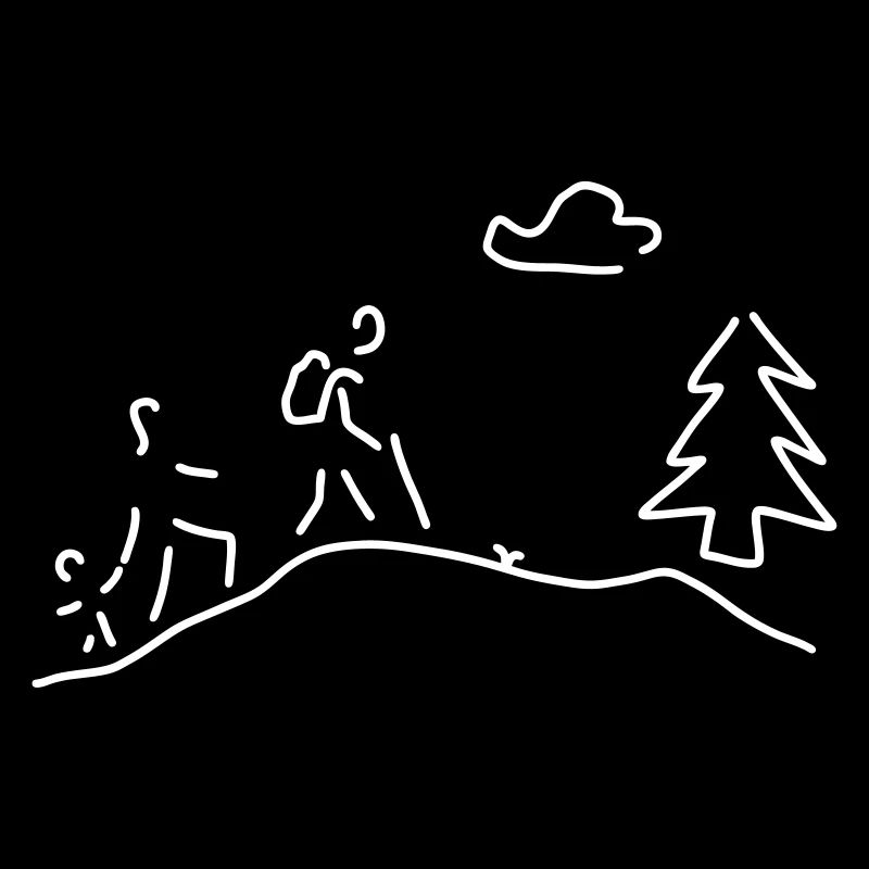 wandern oder walking