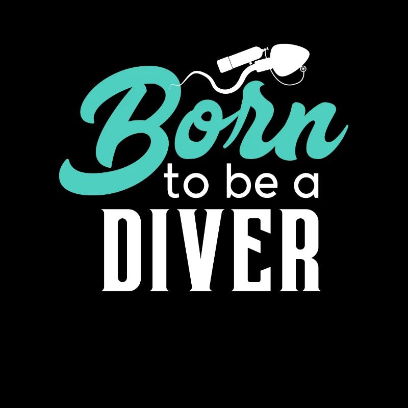 Born to be a diver - Tauchen Fisch Schnorcheln