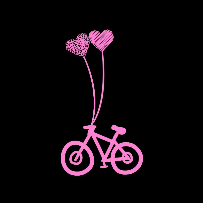vélo coeurs