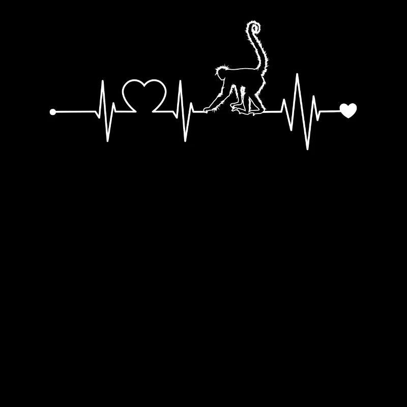 Herzschlag Heartbeat Affe