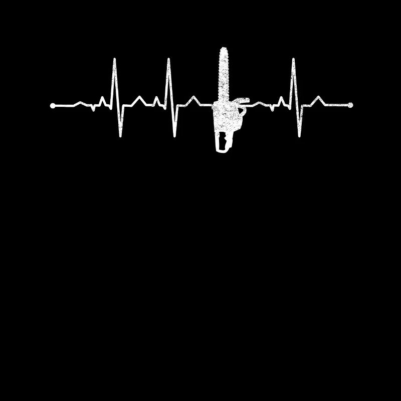 Tronçonneuse ECG Heartbeat