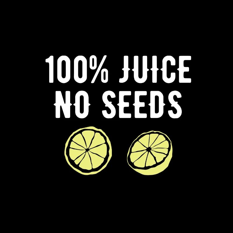 Jus 100% sans graines