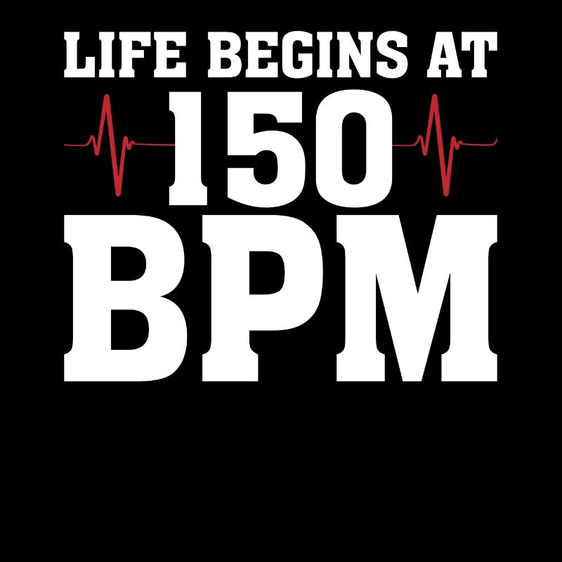 BPM Hardstyle Rave Techno Spruch Geschenk