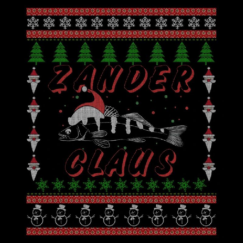 Zander Claus -Angeln, Geschenk, Weihnachtsgeschenk