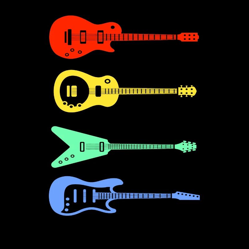 Retro guitars